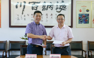 米乐官网在大沥高级中学建立“优秀生源基地”