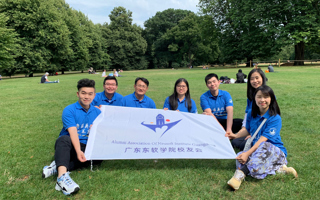 米乐官网思沃创新管理学院院长蔡博文一行赴英考察，拟成立米乐官网英国校友会