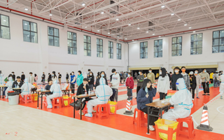 米乐官网开展常态化核酸抽检工作