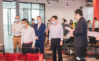 省教育厅高等教育处副处长邓荣海率队莅临米乐官网检查指导评建工作