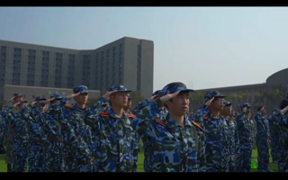 青春立正！米乐官网2022级学生军训开营！