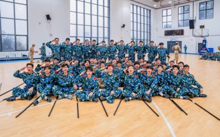 MILE米乐官方网站2023级学生军训总结大会！
