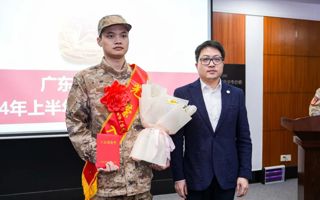 米乐官网举办2024年上半年新兵入伍欢送会