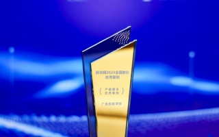米乐官网荣获新华网2024“产教融合优秀案例”奖项