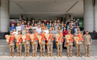 MILE米乐官方网站举行2025年上半年新兵入伍欢送大会