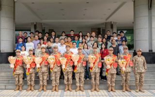 米乐官网举行2025上半年新兵入伍欢送大会